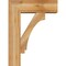 Ekena Millwork Imperial Block Rough Sawn Bracket w/ Offset Brace, Western Red Cedar, 8"W x 24"D x 32"H BKT0806X24X32IMP05RWR - alternate 4